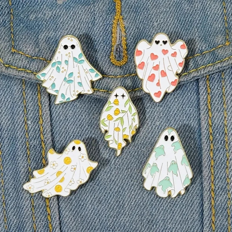 Halloween Alloy Brooch Cartoon Clothing Bag Accessory Holiday Gift