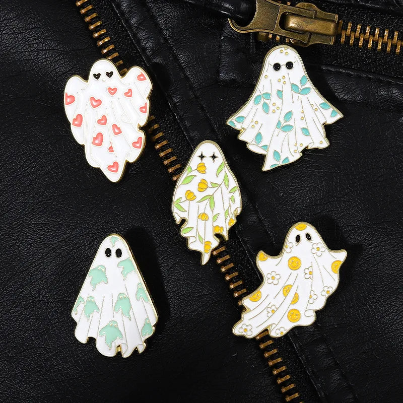 Halloween Alloy Brooch Cartoon Clothing Bag Accessory Holiday Gift