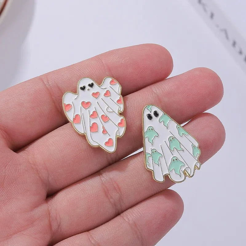 Halloween Alloy Brooch Cartoon Clothing Bag Accessory Holiday Gift