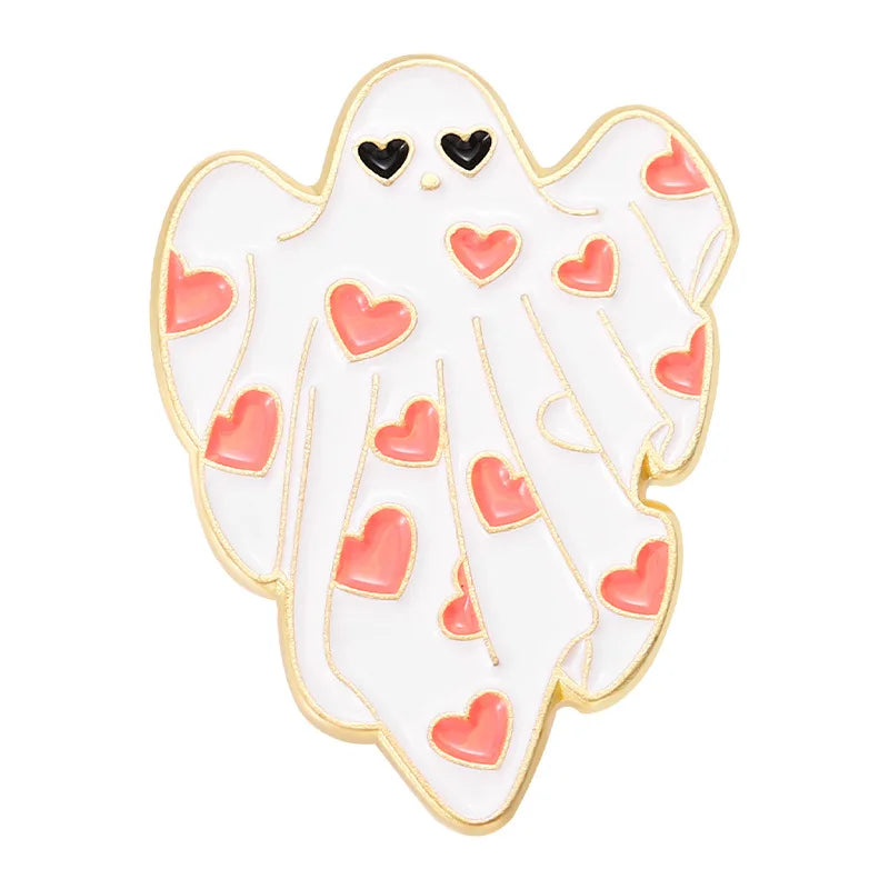 Halloween Alloy Brooch Cartoon Clothing Bag Accessory Holiday Gift