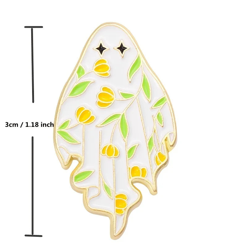 Halloween Alloy Brooch Cartoon Clothing Bag Accessory Holiday Gift