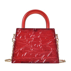 Women Transparent Acrylic Evening Bag Clear Clutch