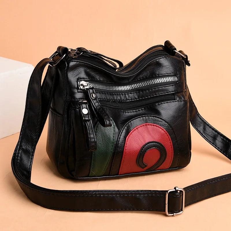 Small Soft Leather Shoulder Bag Crossbody Bags Women