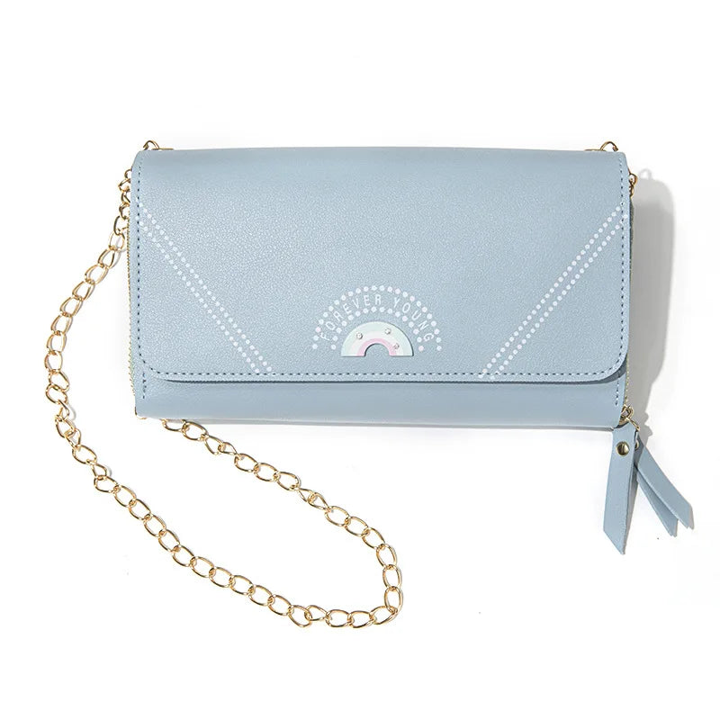 Women's Crossbody Bag Purse Clutch Shoulder Bag Pu