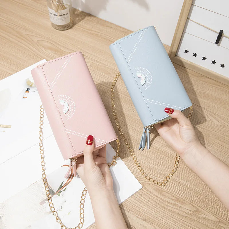 Women's Crossbody Bag Purse Clutch Shoulder Bag Pu