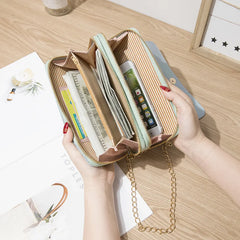 Women's Crossbody Bag Purse Clutch Shoulder Bag Pu