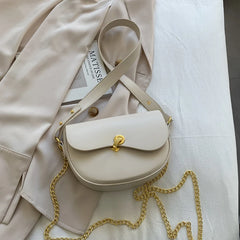 Women Chain Cross Body Leather Bag Lady Satchel Handbag Tote Messenger