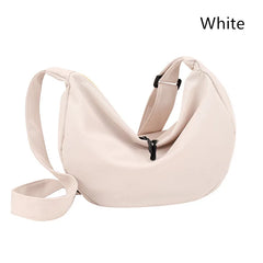High Capacity Solid Canvas Women's Handbag Ladies Shoulder Messenger Bag
