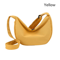 High Capacity Solid Canvas Women's Handbag Ladies Shoulder Messenger Bag