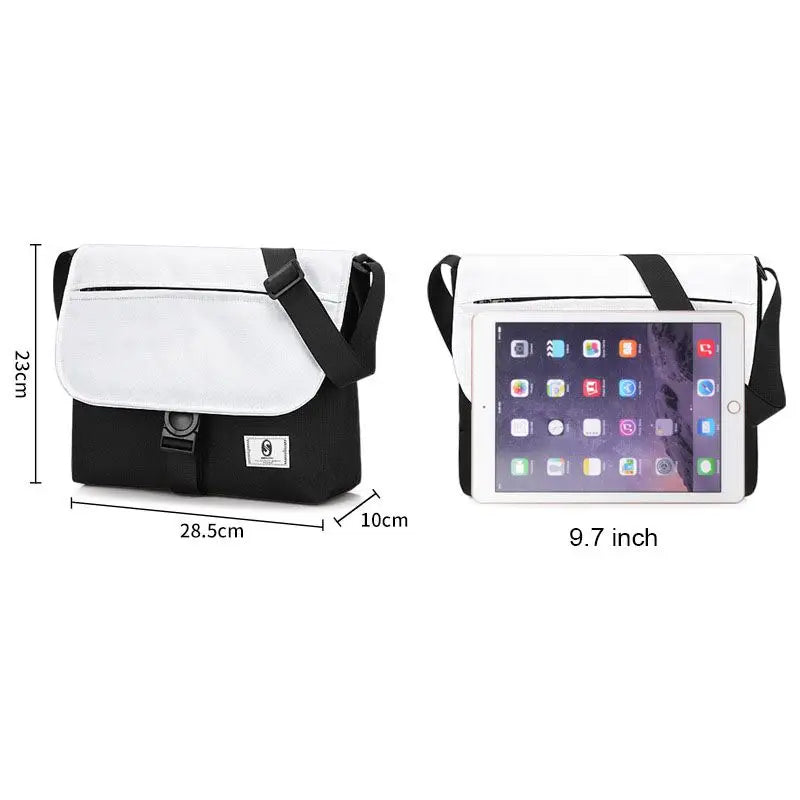 Oxford Crossbody Shoulder Bag Men Messenger Casual Travel Pack