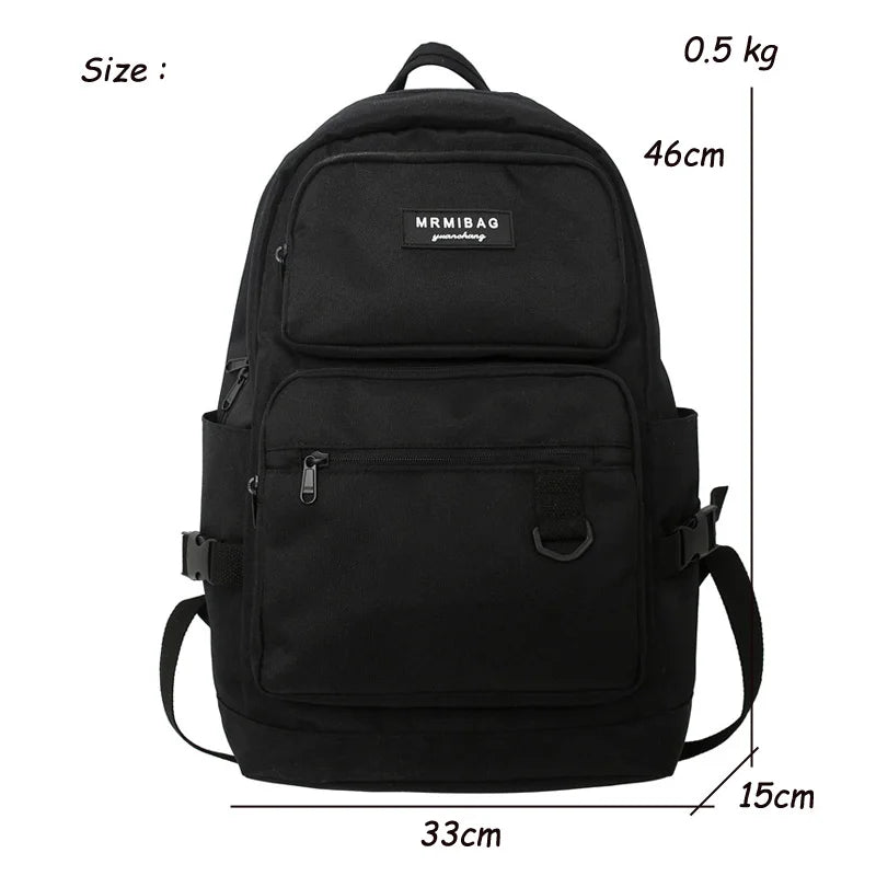 Large Capacity Women Backpack for Daily Travel Schoolbag
