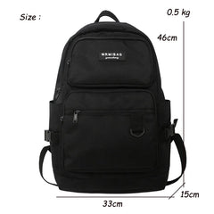 Large Capacity Women Backpack for Daily Travel Schoolbag