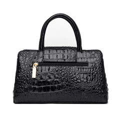 Women Croco PU Leather Tote Bags Handbags Ladies Shoulder Bags