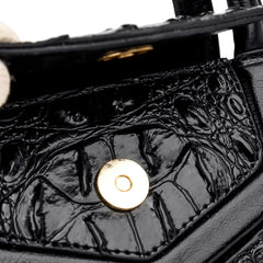 Women Croco PU Leather Tote Bags Handbags Ladies Shoulder Bags