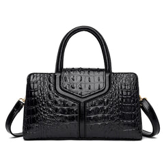 Women Croco PU Leather Tote Bags Handbags Ladies Shoulder Bags