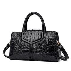 Women Croco PU Leather Tote Bags Handbags Ladies Shoulder Bags
