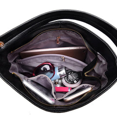 High Women Leather Handbags Litchi Grain Ladies Messenger Bag Crossbody Bag