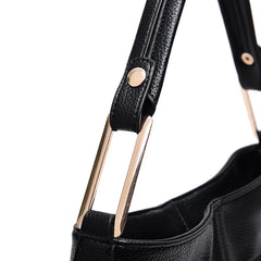 High Women Leather Handbags Litchi Grain Ladies Messenger Bag Crossbody Bag