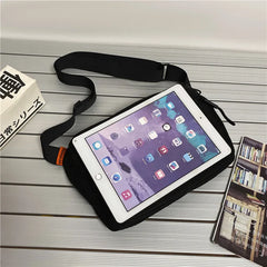 Hip Hop Canvas Sports Messenger Bag Large Capacity Women's Leisure Bag