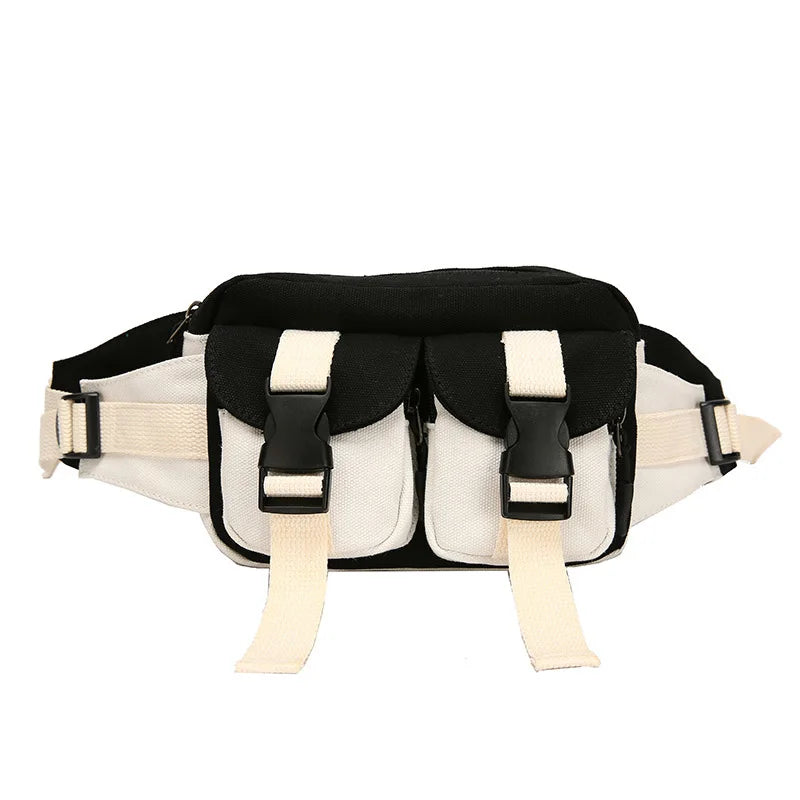 Hip Hop Waist Bag For Women Harajuku Crossbody Chest Bag Phone Pack