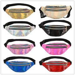 Holographic Laser Women's Waist Bag