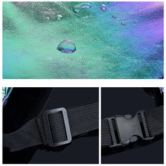 Holographic Fanny Pack Laser PU Beach Travel Belt Bag