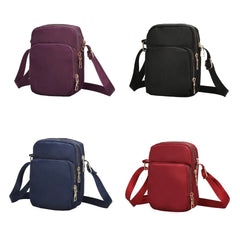 Women Crossbody Bags Zipper Mobile Phone Shoulder Bag Lady Multifunction Handbag
