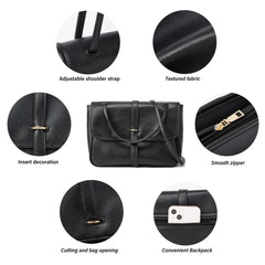 Soft Leather Flap Women's Crossbody Shoulder Bag Handbag Bolsa Feminina