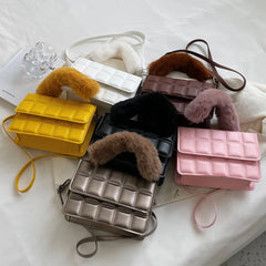 Women's Hobo Shoulder Bag PU Leather Evening Clutch Purse Handbag