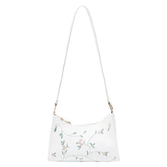 Women's Shoulder Bag Medium Size Faux Leather Underarm Bag Phone Bag Messenger B