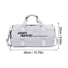 Workout Tote Sports Gym Bag Men Women Duffel Bag With Wet Pocket