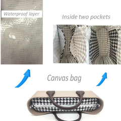 Waterproof Coated Canvas Insert for O bag