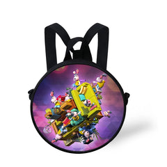 Kids Messenger Bags Customize Crossbody Pack Boys Girls Mini Round Bag