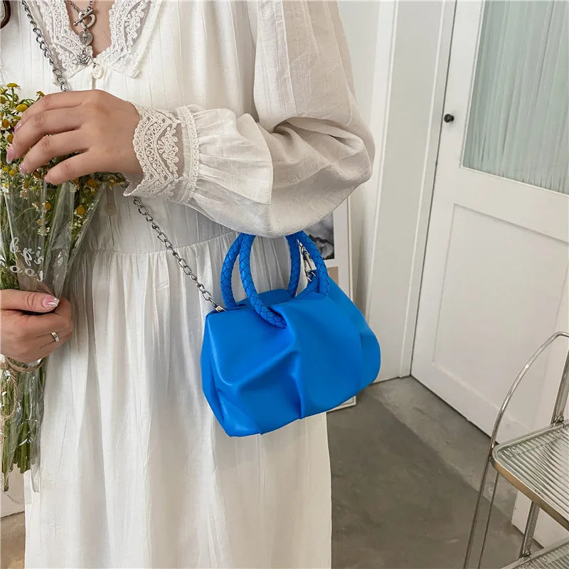Korean Style Women Shoulder Bag Small Handbags Chain Crossbody