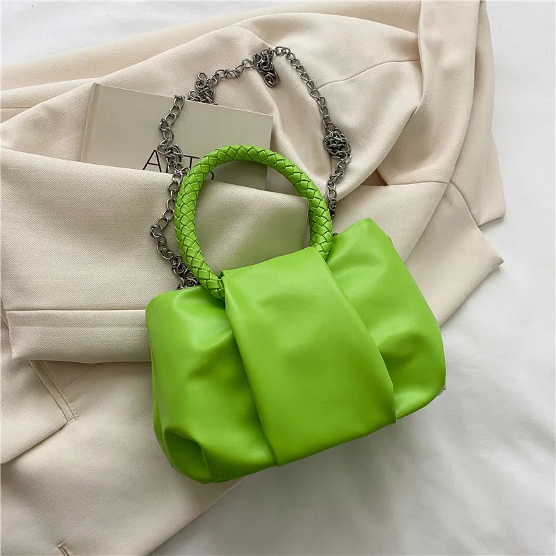 Korea Style Women Shoulder Bag Small Handbags Chain Crossbody Bags