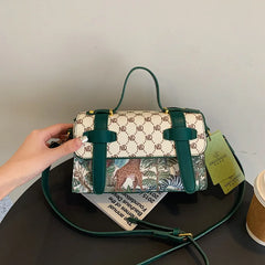 Mesh Red High Crossbody Tote Bag for Women