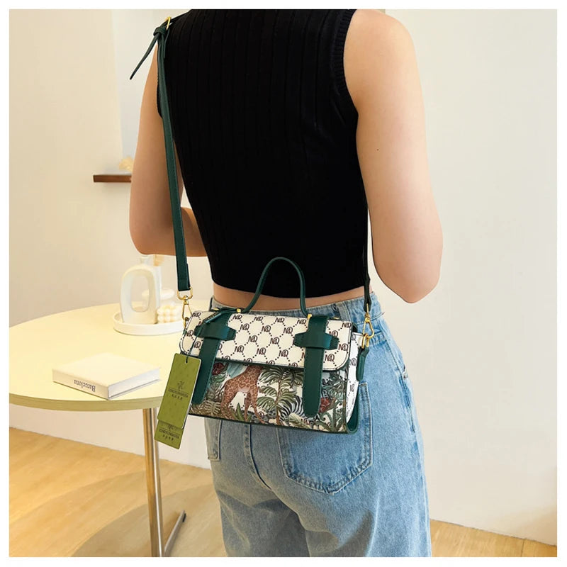 Mesh Red High Crossbody Tote Bag for Women