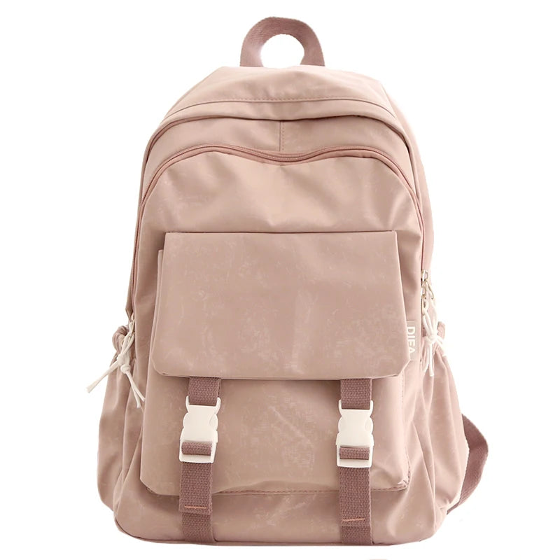 Japan Style Canvas Backpack for Teenagers Women Middle School Student Girls