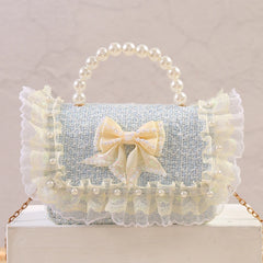Princess Crossbody Bag with Bowknot for Girls