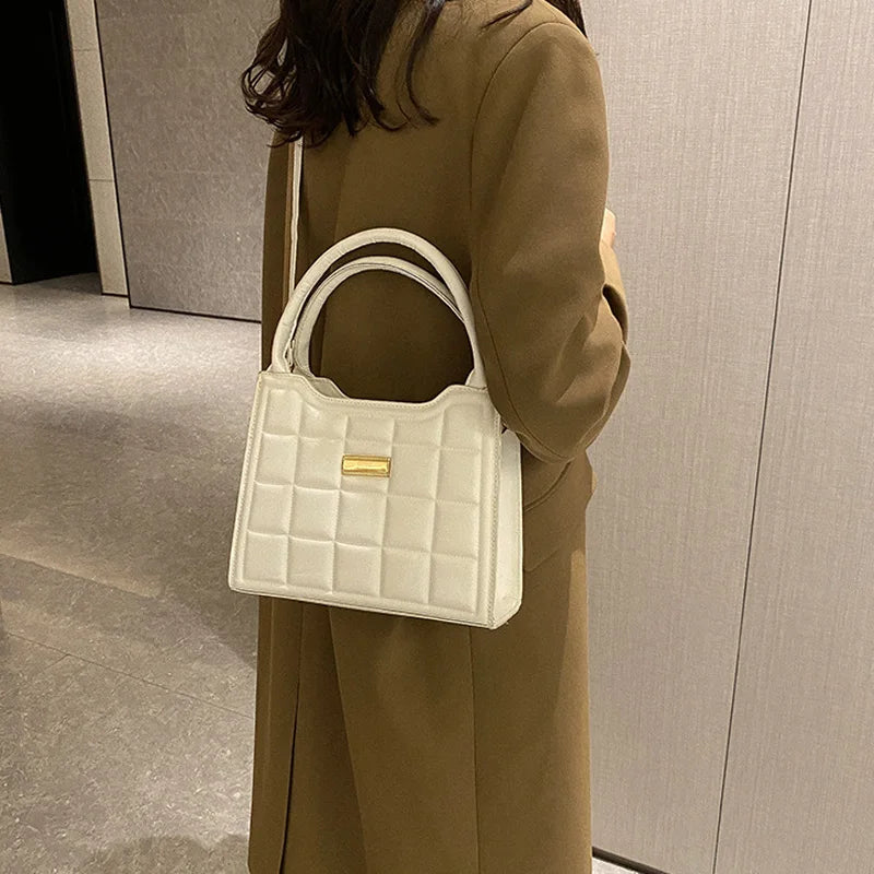 Fashion Ladies Shoulder Bag Leather Crossbody Top-handle for Women
