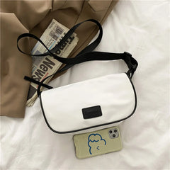Women Patchwork Oxford Cloth Shoulder Messenger Bag