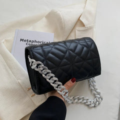 Women Shoulder Bag Flap Ladies Handbags Chain Underarm Bags
