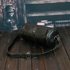 Retro Small Leather Bag Men's Personalized Satchel