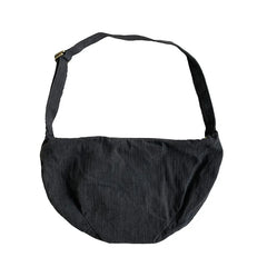 Large Canvas Dumpling Bag Women's Crossbody Messenger Bag
