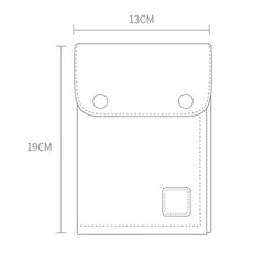 Waterproof Shoulder Bag for Travel Documents and Accessories