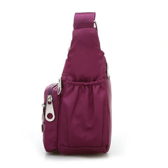 Waterproof Nylon Shoulder Bag for Women Crossbody Handbag