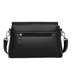 High Capacity Shoulder Bag Handbag Female Cowhide Leather Women Messenger Bags