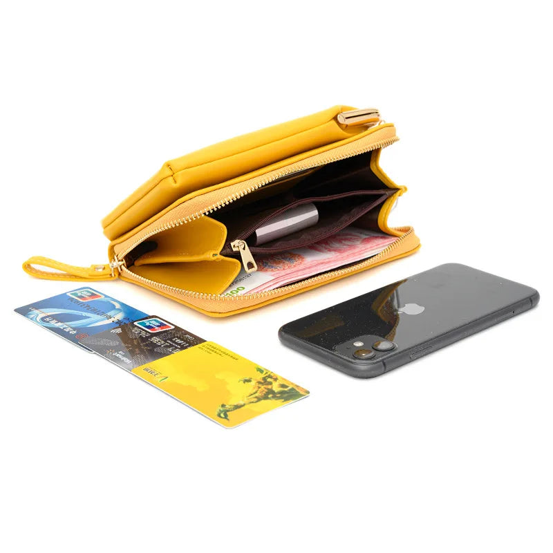 Women's One-Shoulder Messenger Wallet Clutch Bag