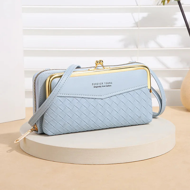 Women Large Capacity Single Shoulder Bag Female Leather Crossbody Purse