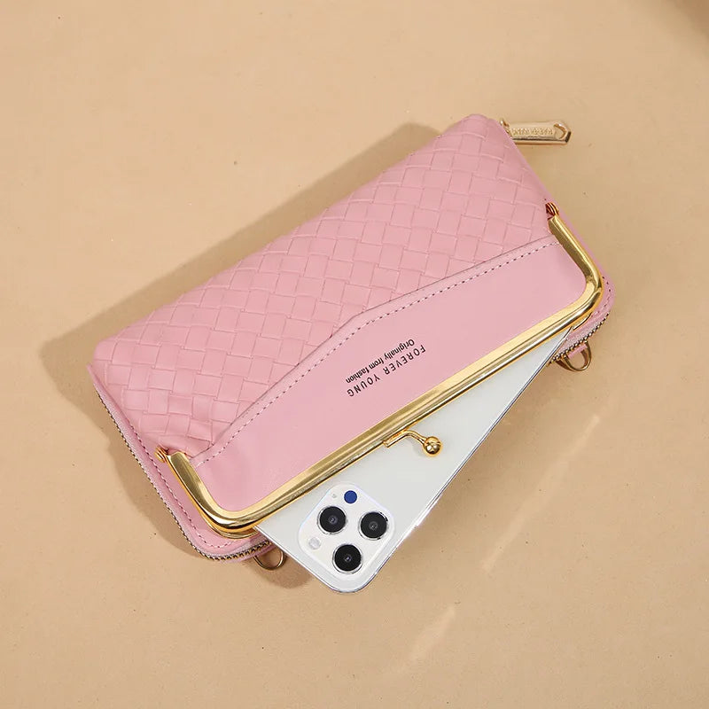 Women Large Capacity Single Shoulder Bag Female Leather Crossbody Purse